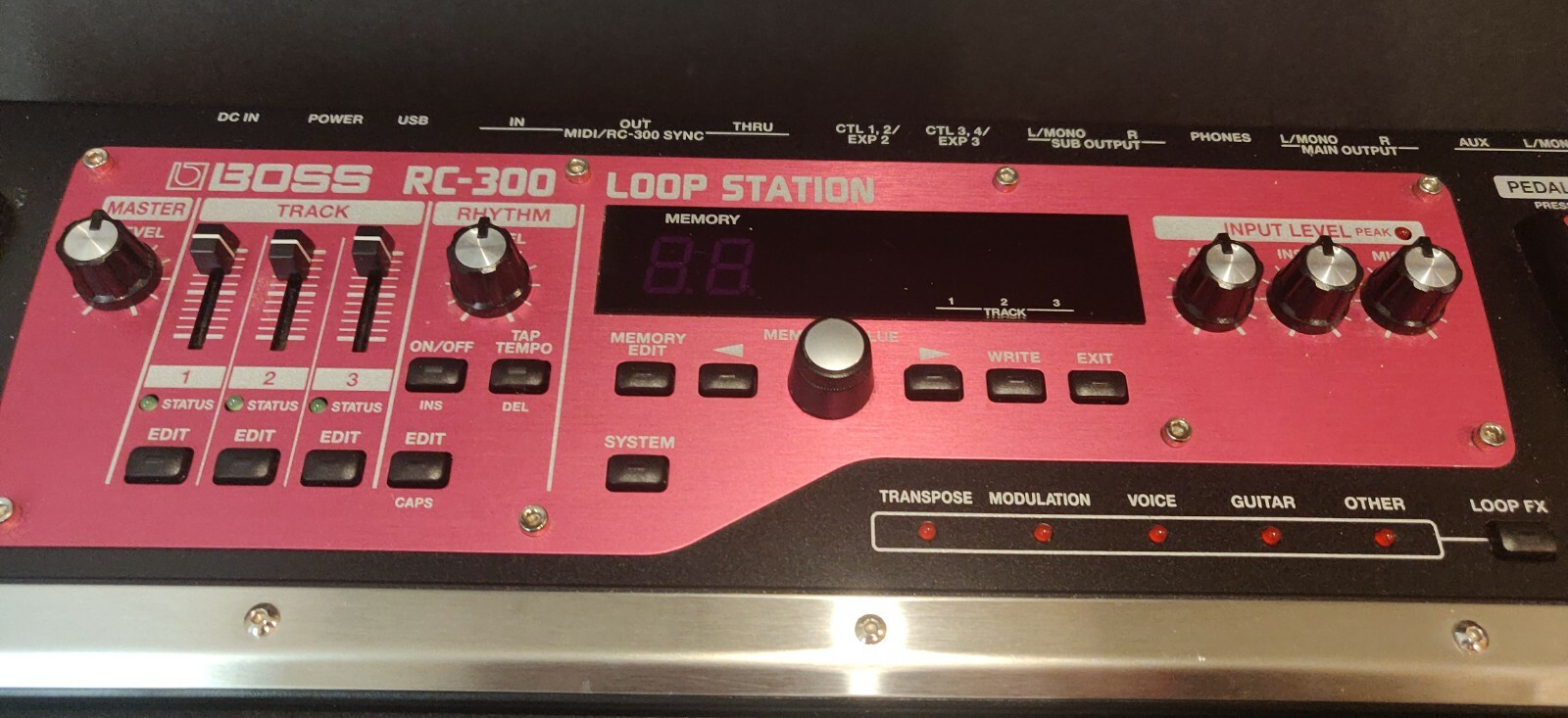 Boss Rc300 Looper Guitar Effect Pedal For Sale Online Ebay