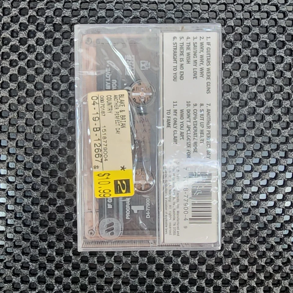 Rare Blake And Brian Another Perfect Day Sealed Country Music Cassette - Image 2 of 3