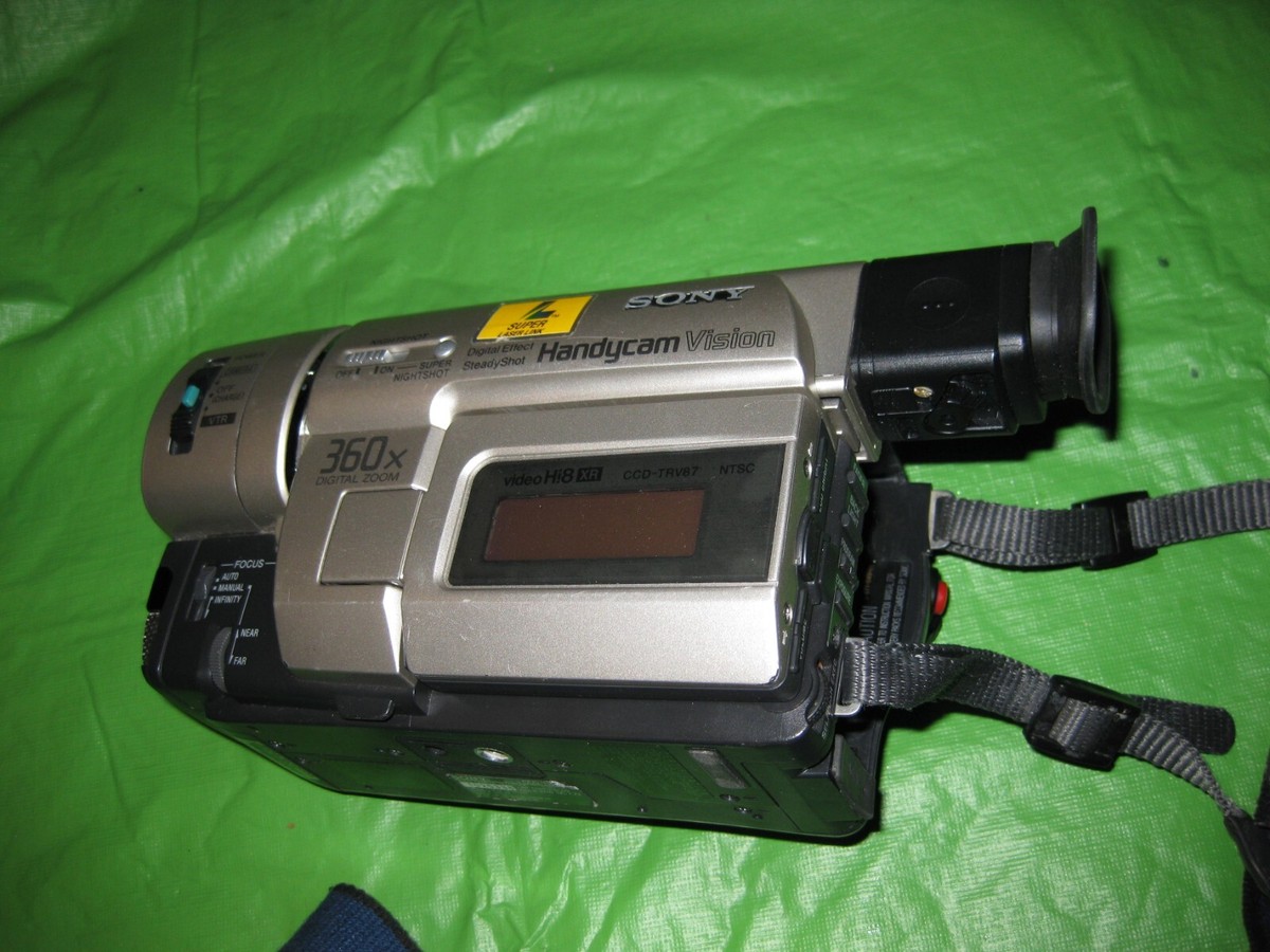 Sony Handycam CCD-TRV87 Hi-8 Analog Camcorder for sale