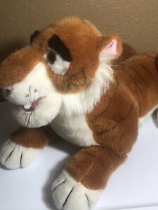 Vintage Shere Khan Tiger Disney Jungle Book Plush Sears Stuffed Animal 20