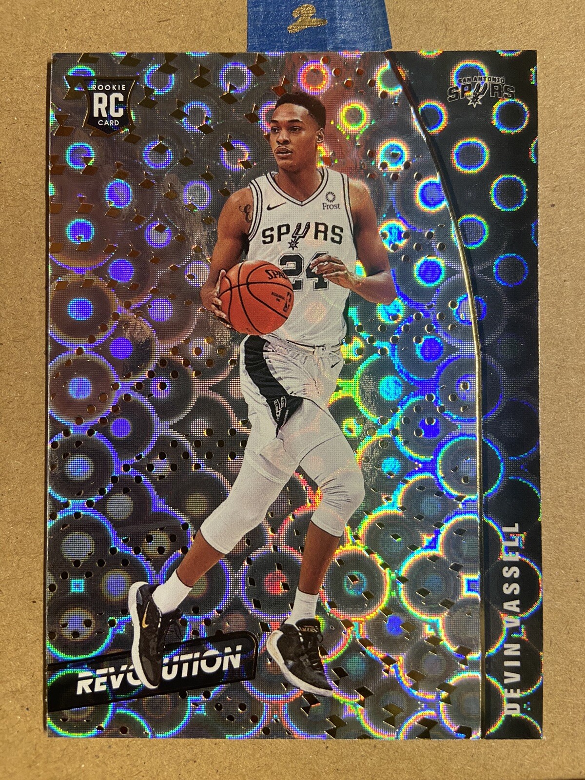 2020-21 Panini Revolution Devin Vassell Groove  #118 Rookie RC Spurs