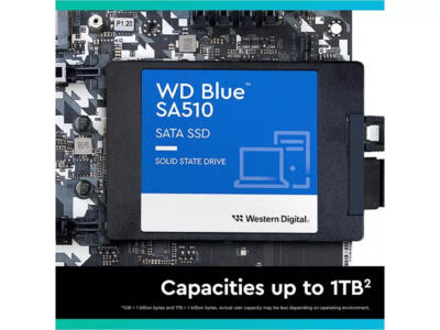 Western Digital 2TB WD Blue SA510 SATA Internal SSD - 250GB 500GB