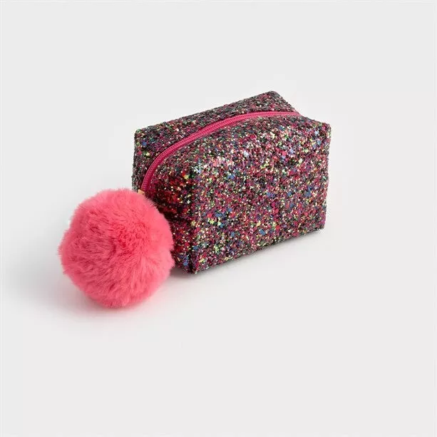 Avon Pink Sparkle Mini Cosmetics Bag Pink Christmas - Brand New - GIRLS |  eBay