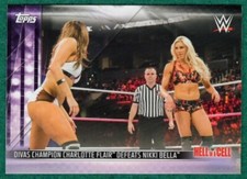 Charlotte Flair & Nikki Bella - 2019 Topps WWE Road To WrestleMania Divas #DR-10