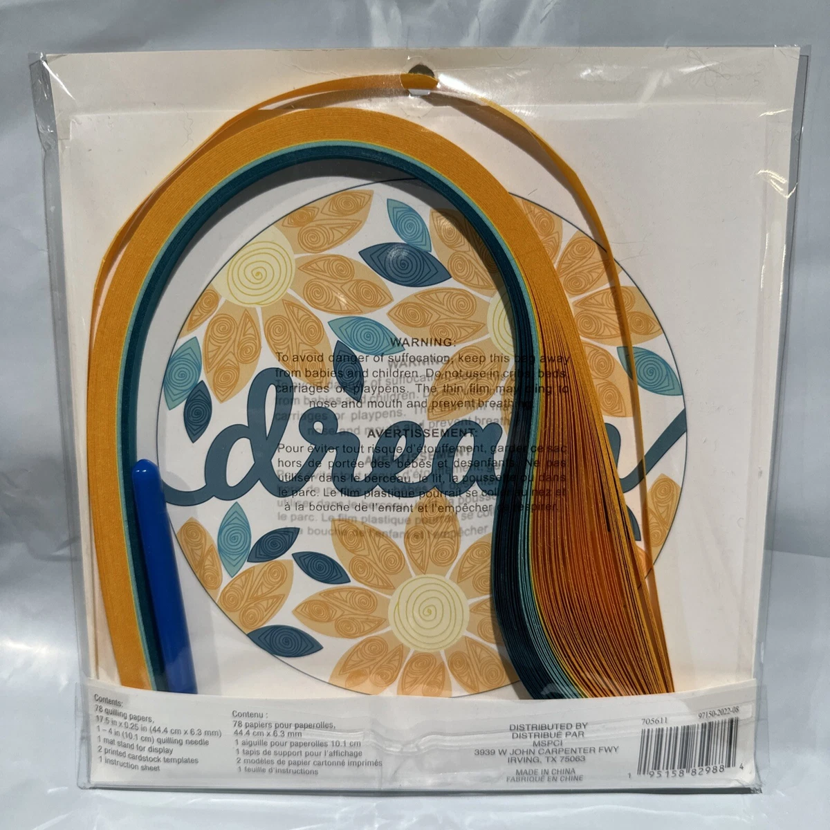 1 Recollections Paper Quilling Kit “Dream” Sunflowers with display stand |  eBay