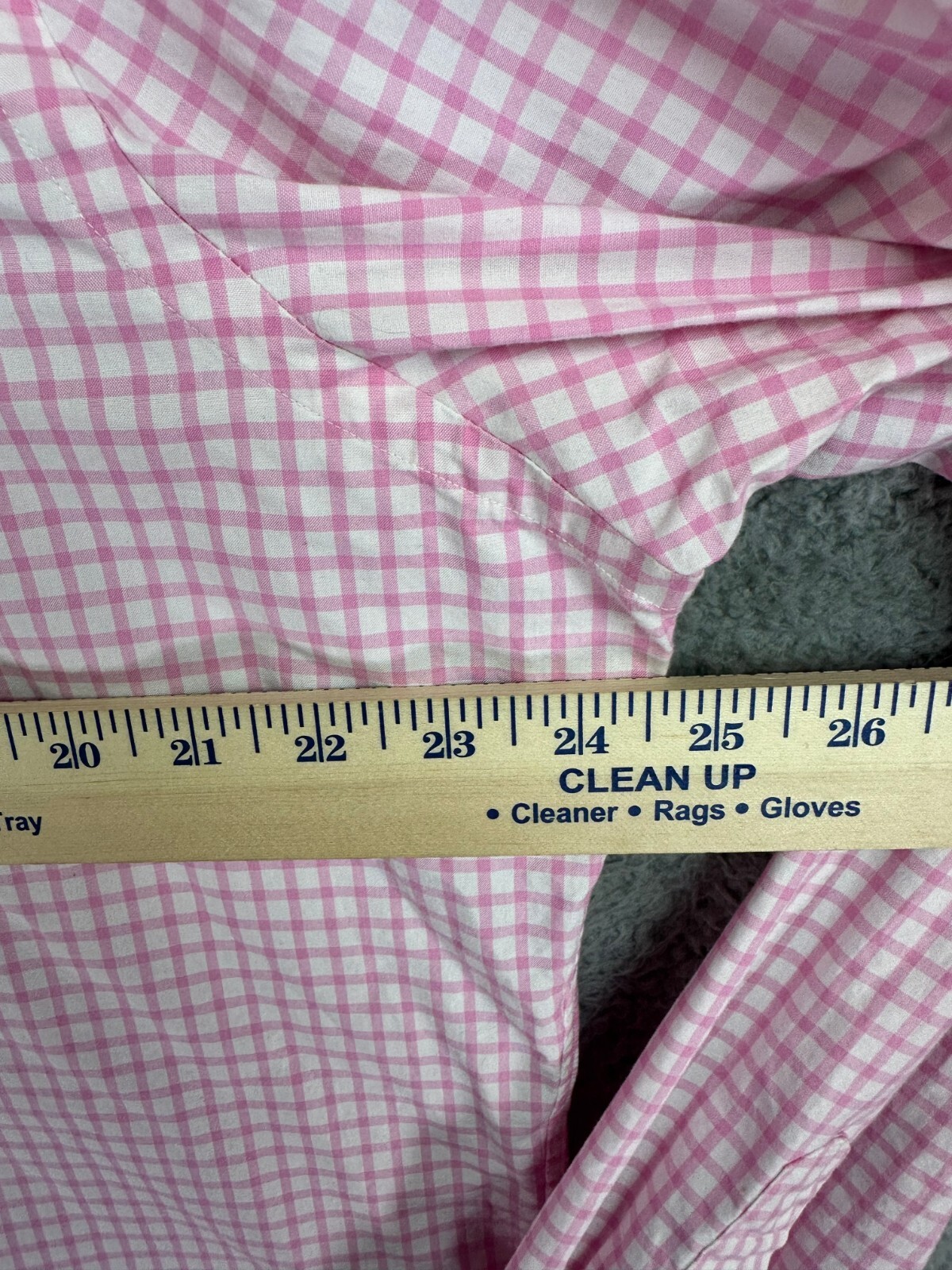 Polo Ralph Lauren Custom Fit Camicia Uomo Grande Rosa Check Preppy Uomo Pony