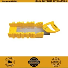 NEW Miter Box with Saw Included Increase Durability Sharpness Precise Cut