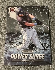 2021 Prizm Draft Picks Power Surge #PS-BA Brady Allen - South Carolina Gamecocks