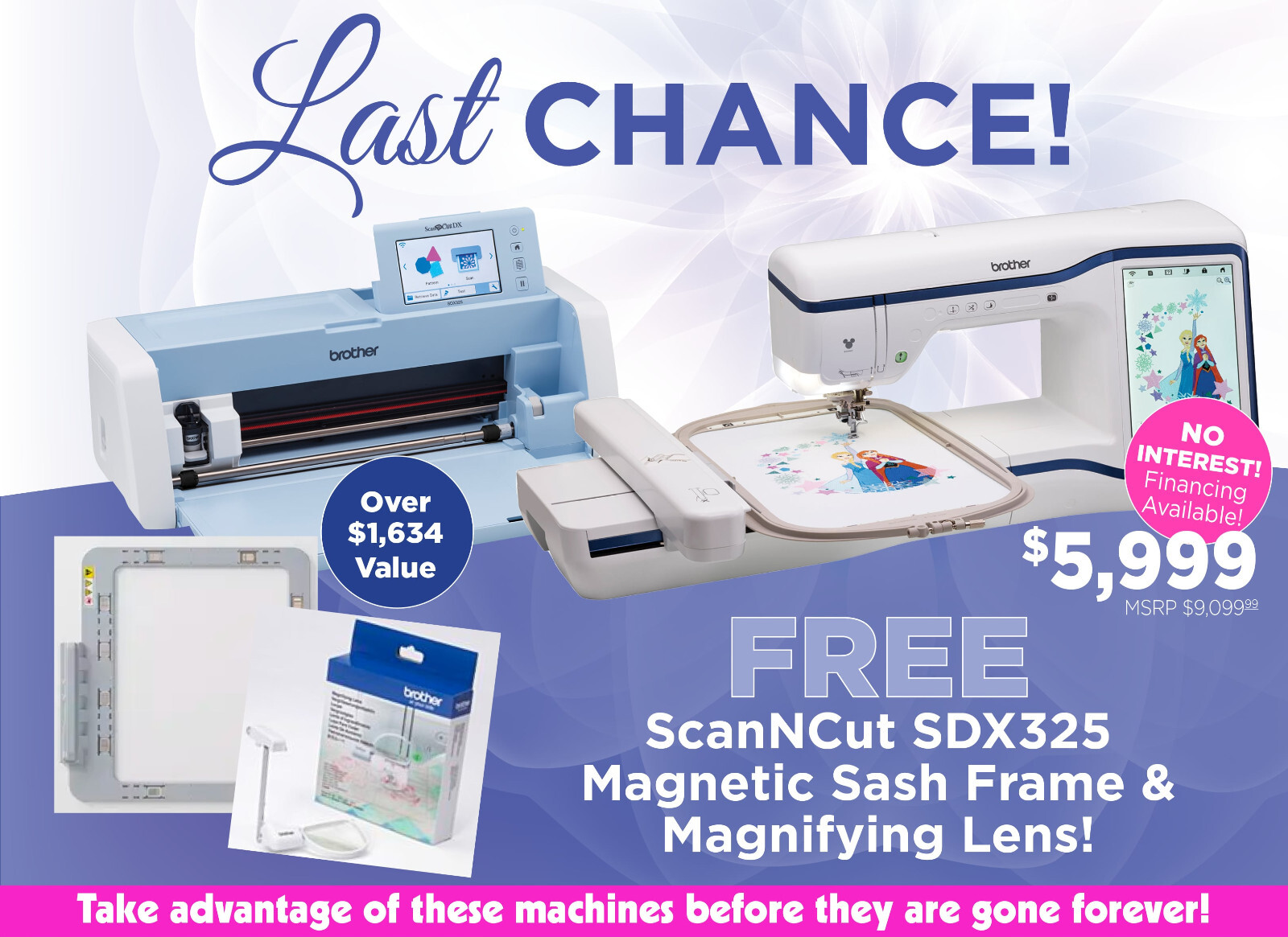 Brother Stellaire XE1 Embroidery Only Machine WITH Over 1600 BUNDLE eBay