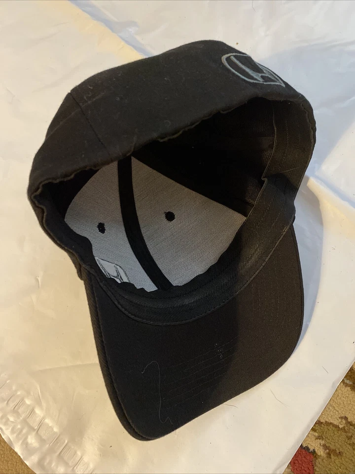 Genuine OEM Honda Lifestyle Collection Black Side Visor Logo Hat Cap - Image 3 of 4