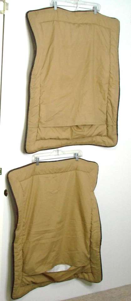 Par de fundas de almohada croscill fundas chenilla estándar 27X21" Santa Fe óxido SW Foto 3 de 4