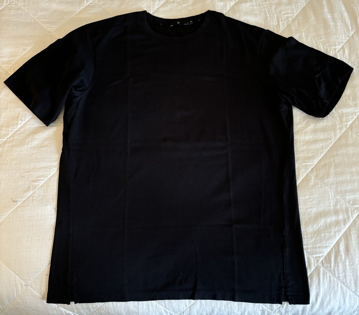 Uniqlo Jil Sander +J Supima Loose-Fit Cotton T-shirt Black