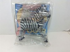 NIP VTG 1998 DISNEY'S-ANIMAL KINGDOM ZEBRA 8-MCDONALD'S ACTION FIG- TOYS