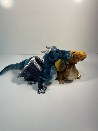 Pair Of Douglas Cuddle Toy Dragons #728 B & 729 B , Plushies, New With Tags - Picture 14 of 21