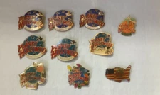 Planet Hollywood Pins - Atlantic City, London, Orlando, + More Lot of 10 Vintage