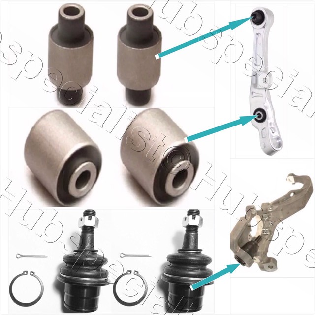 FRONT LOWER CONTROL ARM BUSHING & BALL JOINT FOR 20032007 INFINITI G35