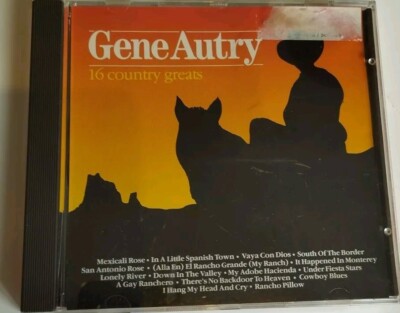 GENE OUTRY 16 Country Greats  (CD) K44