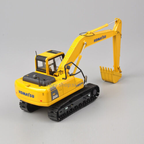 1/50 Scale Komatsu PC200 Excavator Vehicle Model Alloy Diecast Construction Toy - Picture 10 of 10