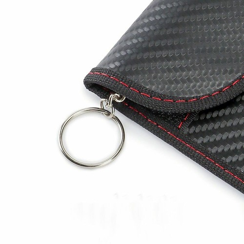 Car Anti-theft Key Fob RFID Signal Blocker Faraday Signal Blocking Pouch Sack - Picture 7 of 12
