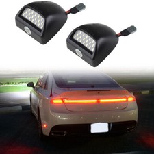 2pcs Led License Plate Light Lamp Direct Fit License Plate Light Assembly 2pcs Led License Plate Light Lamp Direct Fit License Plate Light Assembly
