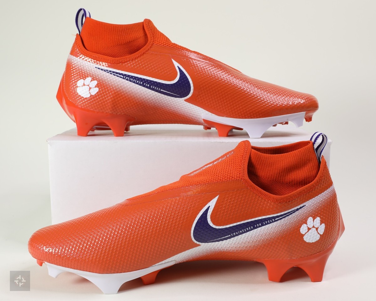 Nike Vapor Edge Pro 360 Clemson Tigers Team Issued Football Cleats