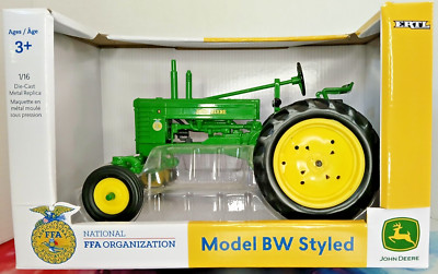 1/16 ERTLE John Deere Model BW Styled Tractor With Wide Front, FFA Edition