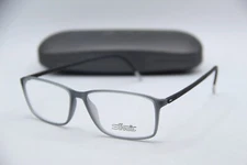 NEW SILHOUETTE SPX 2942 75 6910 GREY BLACK AUTHENTIC FRAMES EYEGLASSES 54-14