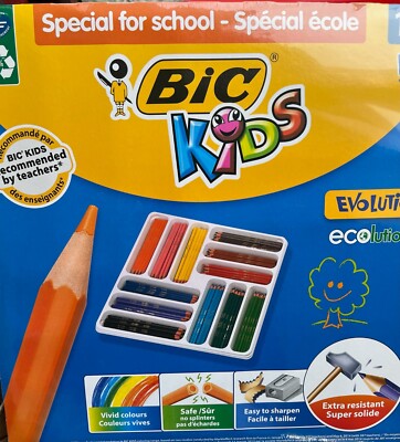 Bic Kids Evolution Colouring Pencil Assorted Classpack 144