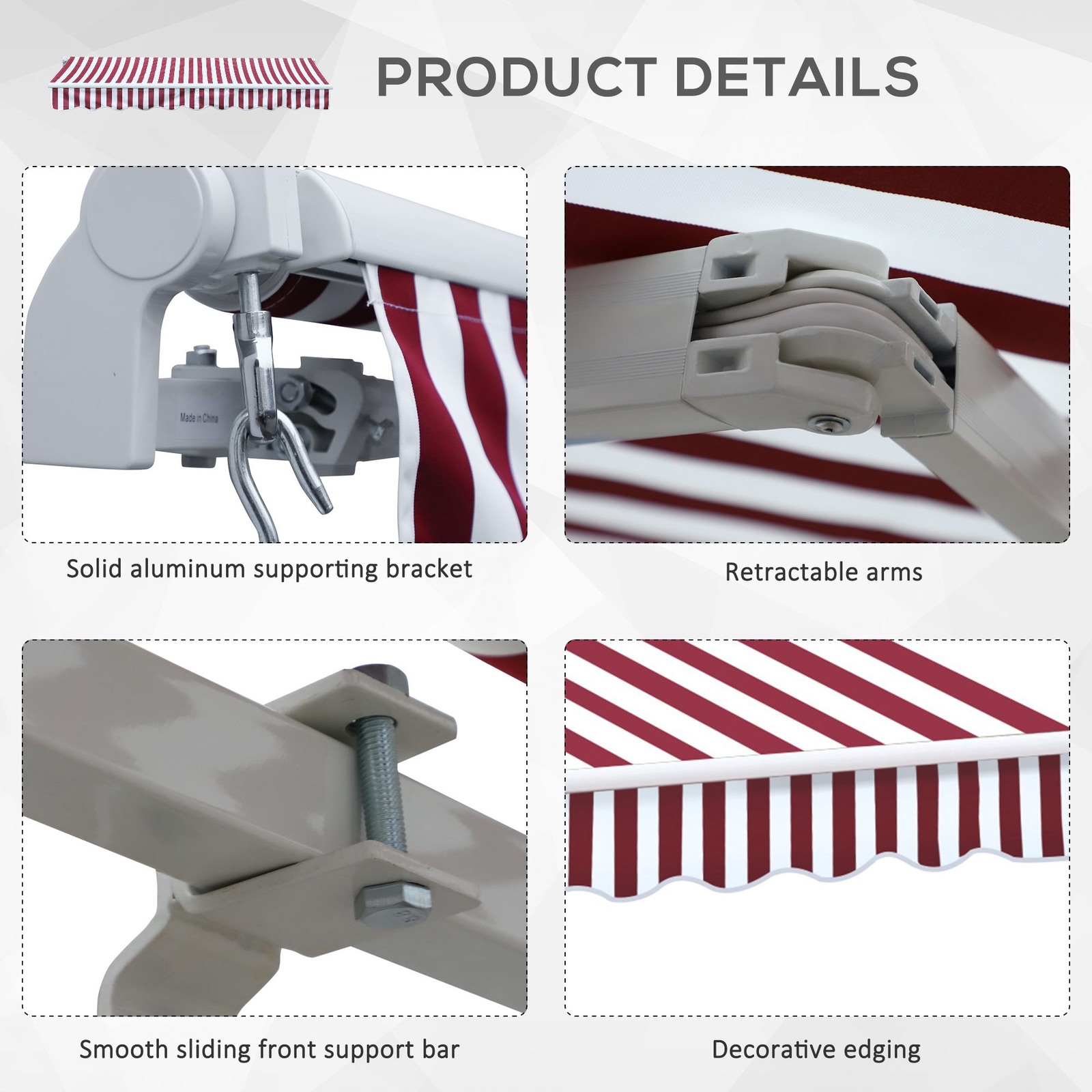 Openable Outside Sun Shade for Window/Door to Reduce Heat in Your Home ...