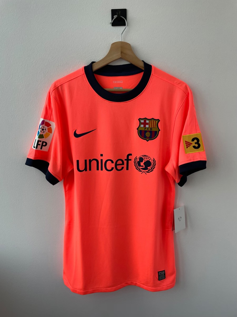 PLAYER ISSUE BARCELONA 2009/2010 AWAY FOOTBALL SHIRT JERSEY PLAYER ISSUE BARCELONA 2009/2010 AWAY FOOTBALL SHIRT JERSEY