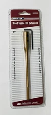 6" Wood Spade Bit Extension, Extends any 1/4" Shank Bit, #80698