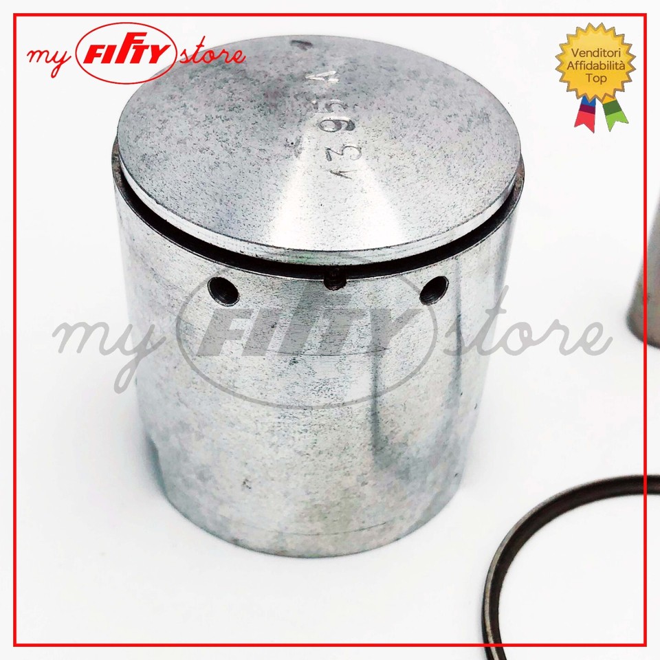 KTM Malaguiti Grizzly LEM 50 Cc AC Franco Morini S5 E & S5 N Piston Kit - Foto 5