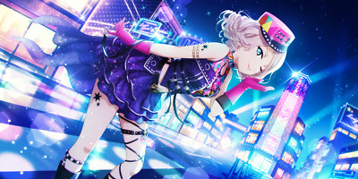 Anime Lanzhu Zhong Love Live Blue Eyes Wink Blue  Gaming Mat Desk 29896
