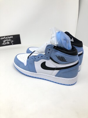 Nike Air Jordan 1 One University Blue Sz 7Y women 8.5 Grade