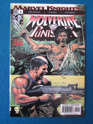 MARVEL KNIGHTS WOLVERINE / PUNISHER Marvel Comic Issue 5 September 2004 X-MEN
