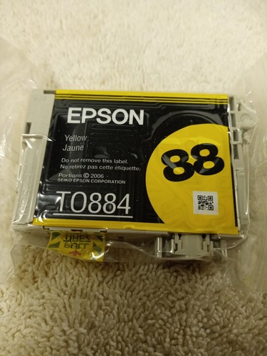 Genuine Epson Yellow Printer Ink 