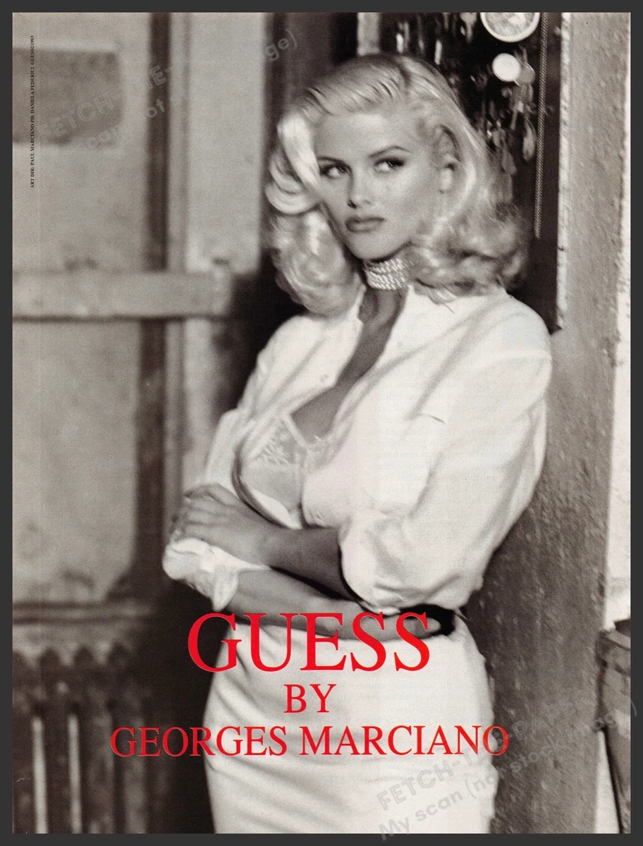 Anna nicole smith guess clearance poster