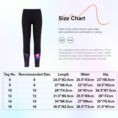 Girls Bottoms Fashion Pants Patches Trousers Comfort Casual Solid Color Long