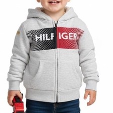 Tommy Hilfiger Toddler Sherpa Lined Zip-Up Fleece Jacket 3T