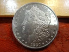 1880-S United States Morgan Silver Dollar $1 - No Reserve - Free S&H USA