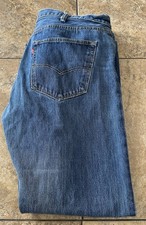 Vintage Levis Jeans Mens 40x31 Blue Denim 501xx Button Fly Red Tag,
