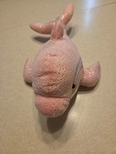 Destination Nation Aurora Plush Pink Dolphin Shimmer Ocean 12"