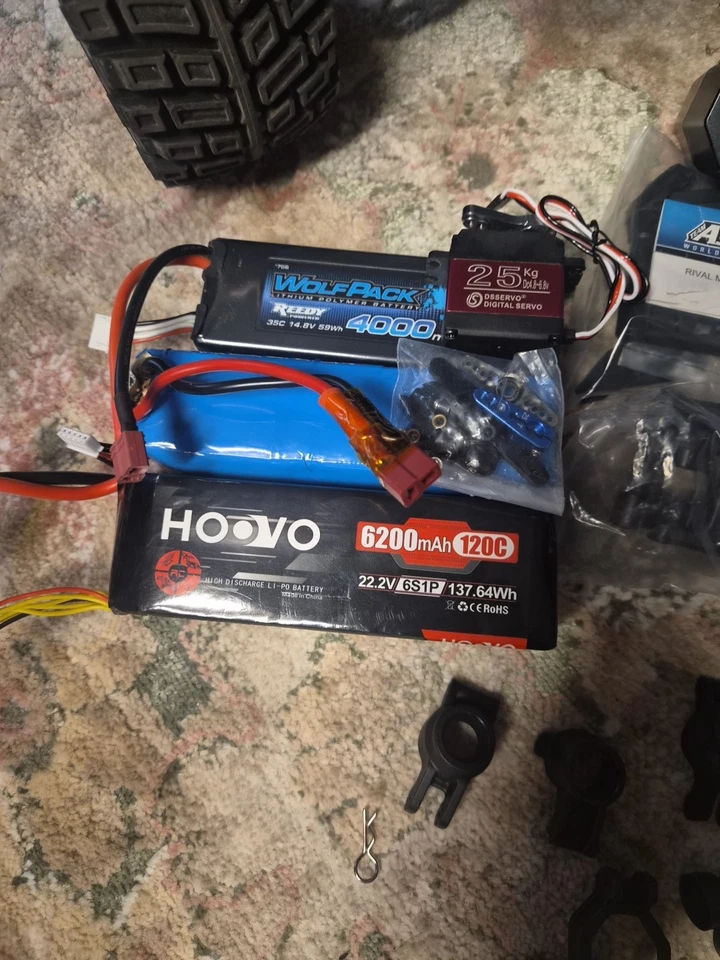 Rival MT8 Reedy Brushless 6S ESC com motor 2100KV, SC1500-BL 680-SL4 1/8 - Imagem 2 de 4