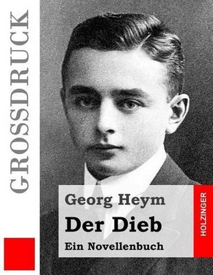 Der Dieb (Grodruck): Ein Novellenbuch by Georg Heym (German) Paperback Book