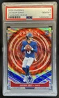 2025 Panini Phoenix Jaxson Dart Paragon RC Wave Prizm #/299 Giants PSA 10
