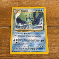 Pokémon TCG Kingdra Neo Revelation 19/64 Regular Unlimited Rare