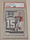 2017 Prizm Patrick Mahomes II Rookie Introductions RC #2 PSA 8 NM-MT POP 70