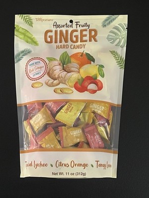 Little temptations ginger Lychee Lemon Orange hard candy Assorted