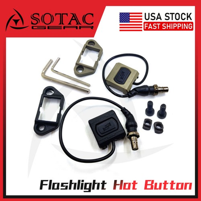 #ad SOTAC Tactical M300 M600 M951 Flashlight Pressure Remote Hot Button Switch US $18.99
