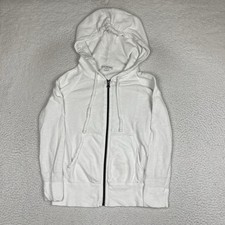 James Perse Vintage Hoodie Womens 0 XS Full Zip Supima Cotton